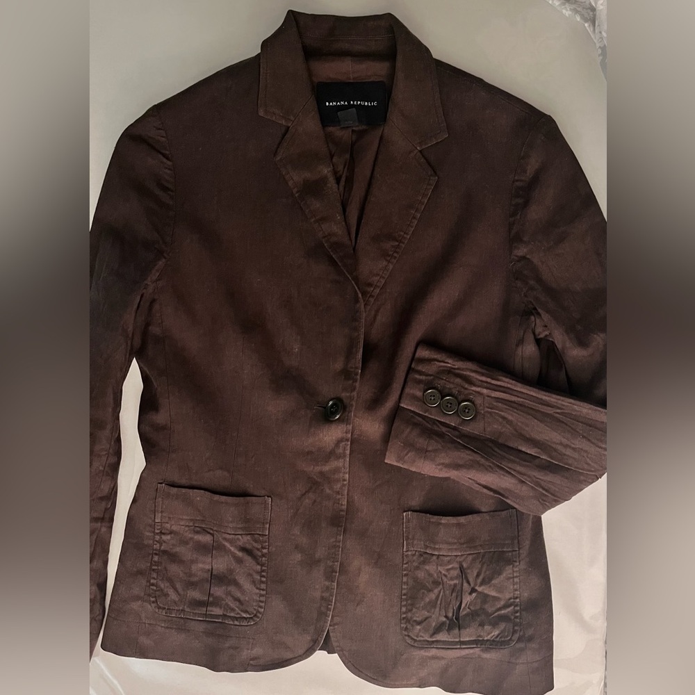 Banana Republic Chocolate Brown Jacket